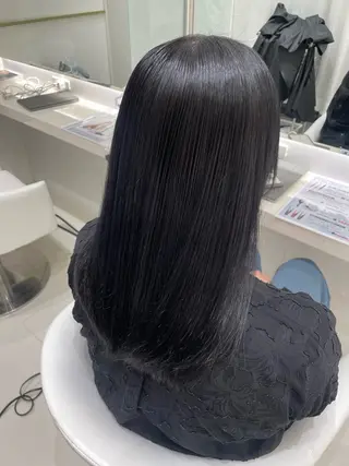 ミディアム カラー COAPLUS 橘馨のヘアスタイル