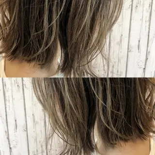 ロング カラー ヘアアレンジ 美容室sand 横浜のヘアスタイル
