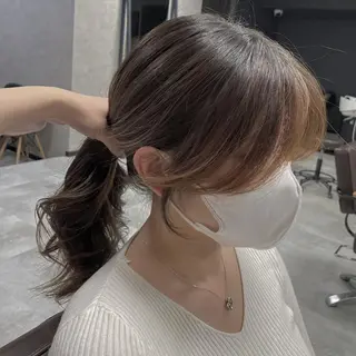 ロング トレンド韓国レイヤー 🇰🇷のんのヘアスタイル