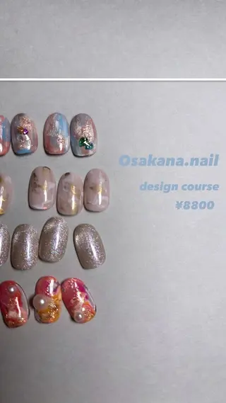 ネイル osakana nailのネイルデザイン