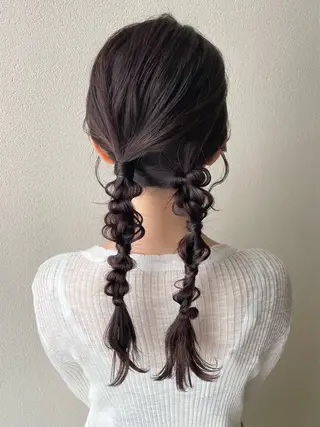 ロング ヘアアレンジ 沢田 瞳のヘアスタイル