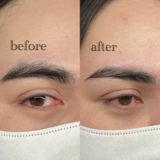 メンズ アイブロウ yoshida ayaka🪐のマツエク・マツパデザイン