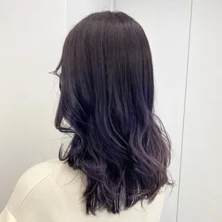 ミディアム カラー 韓国艶カラー🇰🇷 DISCO💙のヘアスタイル