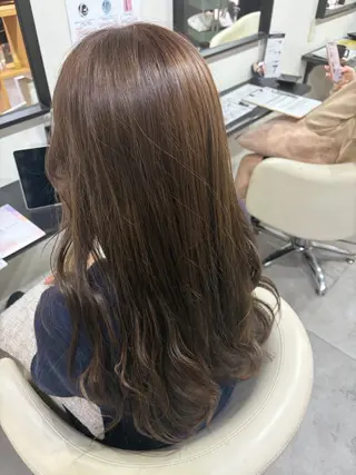 カラー ストレート/カラー 特化雪本☃️のヘアスタイル
