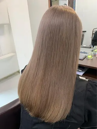 ロング カラー 韓国ヘア 🦋KIRA🦋のヘアスタイル