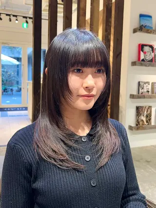 セミロング カラー 🐺ウルフカット特化 🐺/今川尚睦のヘアスタイル