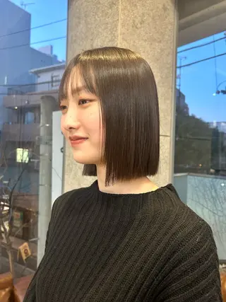 ミディアム 🤍垢抜け♡透明感 カラーmoeka🤍のヘアスタイル