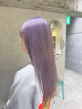 カラー 新宿 韓国 シャドウパーマ 志龍のヘアスタイル