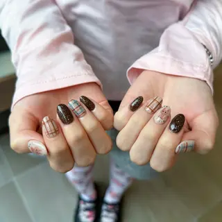 ネイル Nail salon coffret あべの店所属・coffret. smpyのネイルデザイン