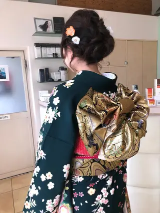 ミディアム ヘアアレンジ 小倉 千裕のその他イメージ
