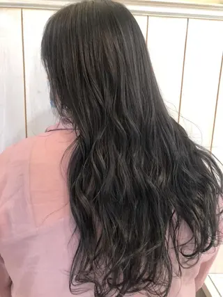 ロング カラー パーマ ヘアアレンジ メンズパーマ特化🔥 ツイスパ/シャドウのヘアスタイル