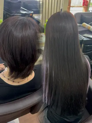 限界オタク美容師 💜Natsuki☁のヘアスタイル