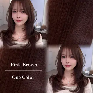 ロング カラー &.TIGRE KUMAMOTOのヘアスタイル