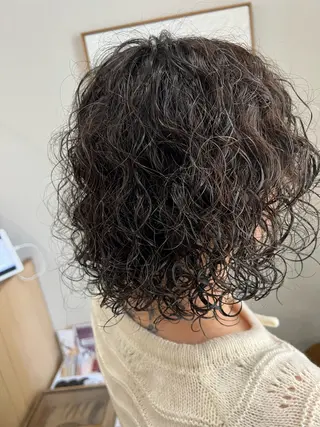 ミディアム パーマ はる haruのヘアスタイル