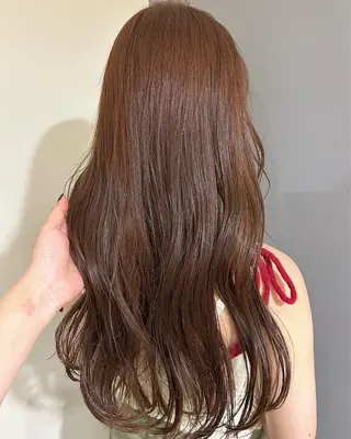 ロング カラー 🌟デザインカラー 久保悠那のヘアスタイル