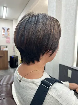 ショート エンゼルス美容室斉間 圭司のヘアスタイル