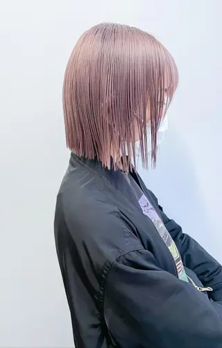 カラー ショート パーマ CEINE OURのヘアスタイル