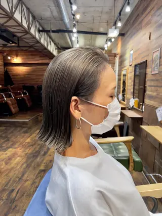 ミディアム カラー ツイスパ/Wカラー ✨RYUのヘアスタイル