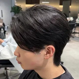 メンズ センターパート特化/ メンズカット/ヒロキのヘアスタイル