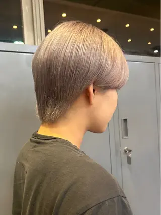 カラー 🎀艶ハイトーン特化 🎀セナのヘアスタイル