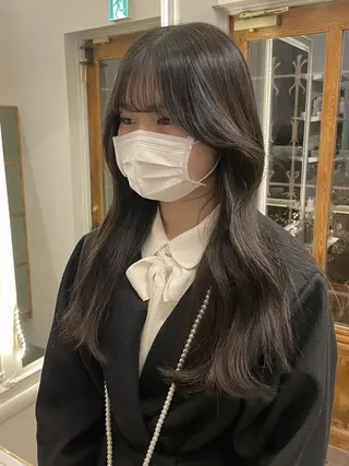 ロング 吉村 憂々のヘアスタイル