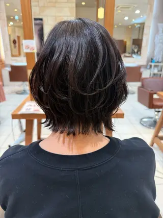 ミディアム 川崎 /江口真正のヘアスタイル