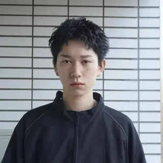 メンズ 毛流れヘア×眉 ワックス/RIKUのヘアスタイル
