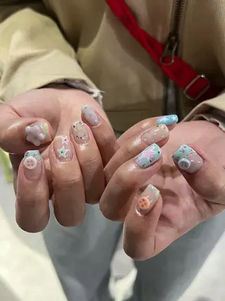 ネイル Hata nail 🎀個性派ニュアンスのネイルデザイン