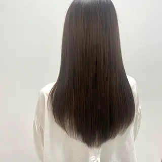 ロング ボブ/美髪矯正 /佐藤　奈巳のヘアスタイル
