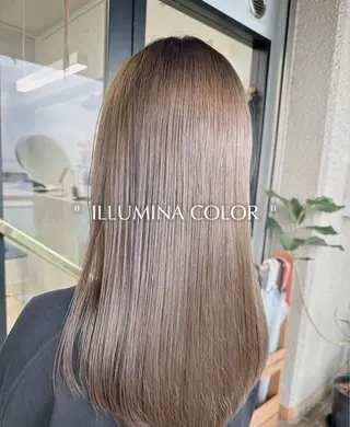 ロング 藤本 静香のヘアスタイル