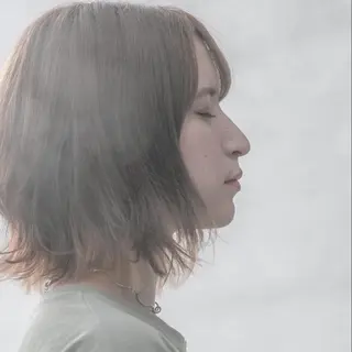 ミディアム カラー 滝澤 良紀のヘアスタイル