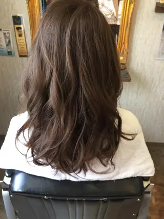 ロング カラー 統括ディレクター kuriのヘアスタイル