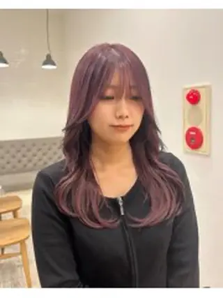 カラー Bond Story りき カラーモデルのヘアスタイル