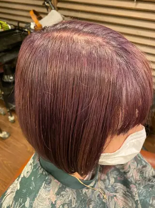 ショート liL  hair サトウリョウタのヘアスタイル