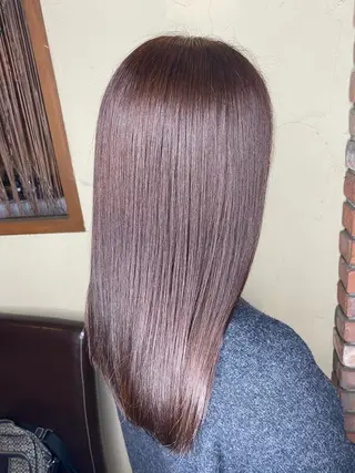 ロング カラー パーマ ヘアアレンジ メンズ キッズ ネイル マツエク・マツパ 🌈髪質改善・美髪矯 正・平野瀬乃🌈のヘアスタイル