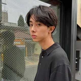 ショート モモセ ユメトのヘアスタイル