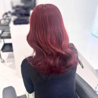 ロング 艶カラー美髪縮毛矯正 /髪質改善✨️ユウキのヘアスタイル