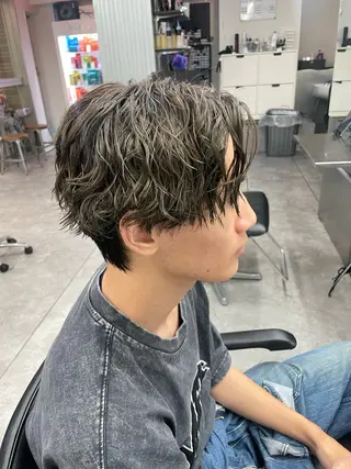 カラー パーマ メンズ 町田エリアＮｏ．１/ パーマ特化/太田京希のヘアスタイル