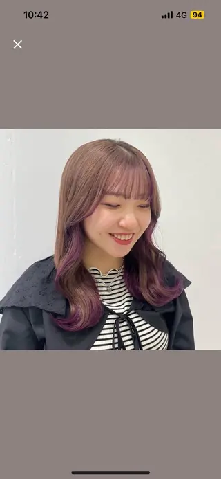 ロング Luce 府中のヘアスタイル