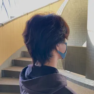 メンズ 幡野 朋美のヘアスタイル