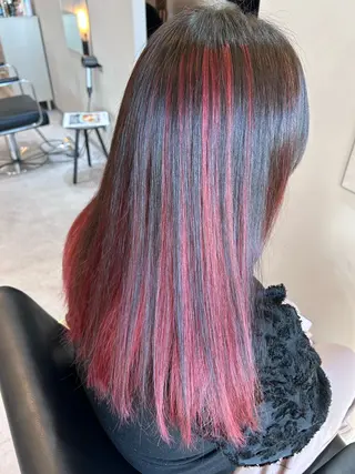 ロング カラー TOSHIKI 透明感カラー🌈のヘアスタイル