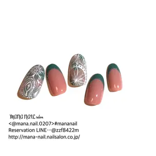 ネイル 廣瀬 真奈美のネイルデザイン