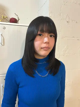 セミロング stylist 倉本恋のヘアスタイル