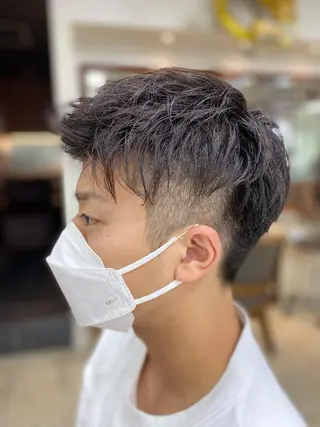 メンズ HIRAGA MIKIのヘアスタイル