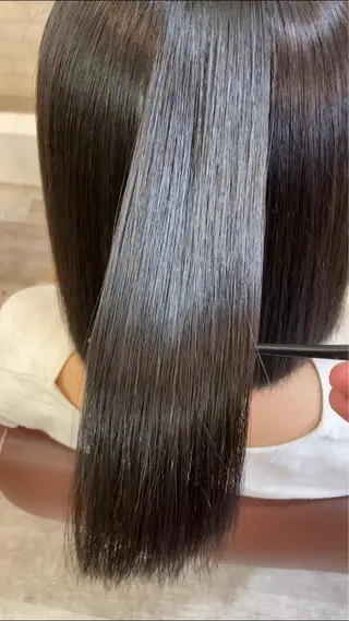 セミロング パーマ 北田 瑠人のヘアスタイル