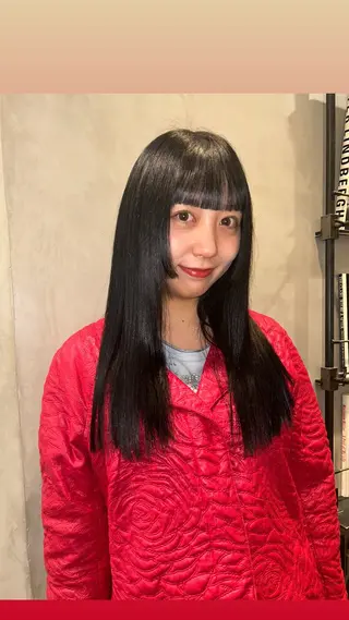ロング カラー タナカ カナ🫧のヘアスタイル