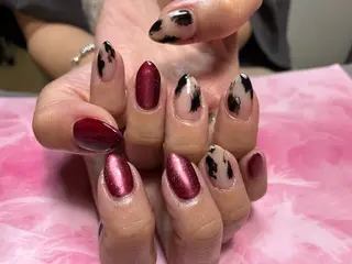ミディアム hs nail salonのネイルデザイン