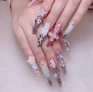 ネイル ╹◡╹MimoEye lash🌻Nailのマツエク・マツパデザイン