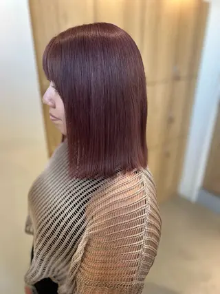 ショート カラー noa  🦋 ブリーチ/暖色のヘアスタイル