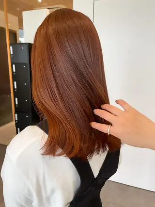 ミディアム カラー ヘアアレンジ ミニボブ/ブリーチ 🌈MISATOのヘアスタイル